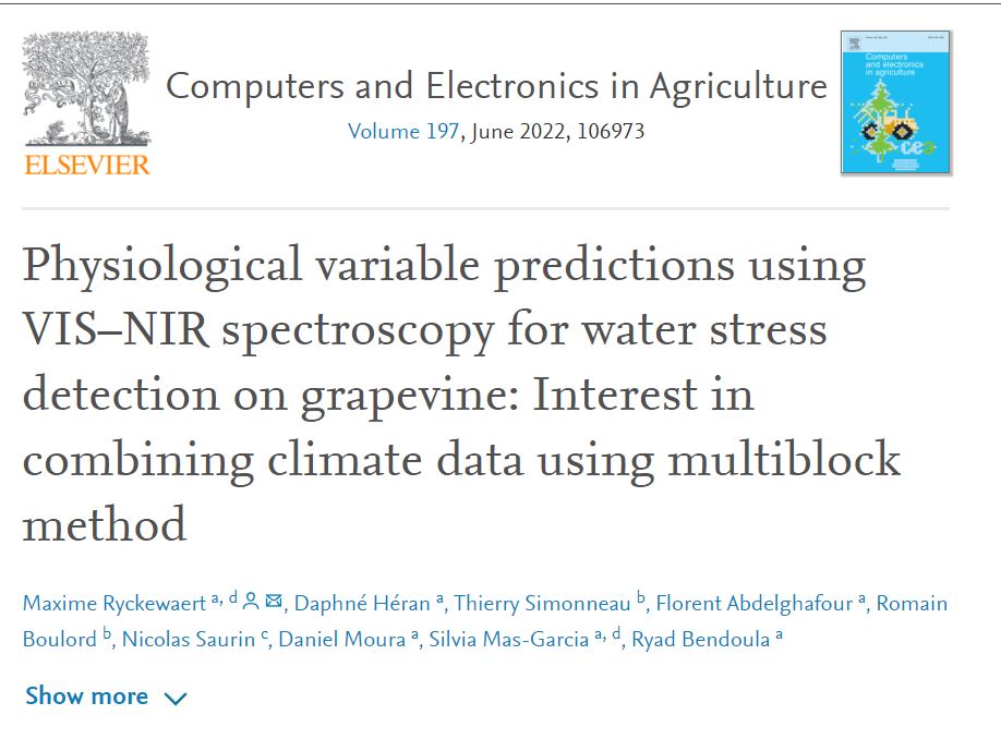 water stress publication